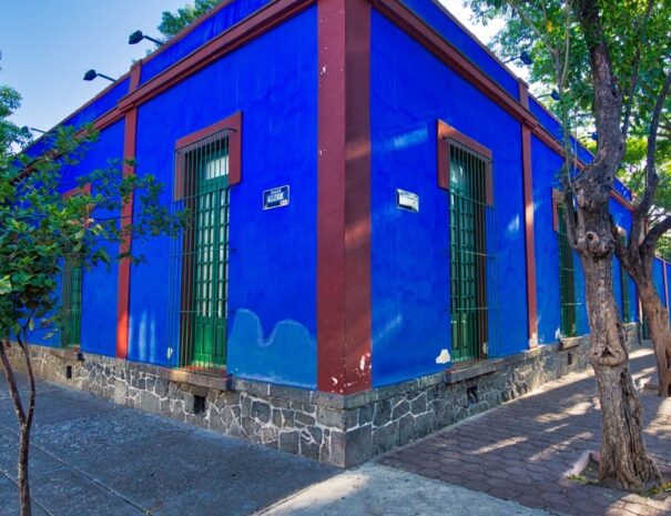 Coyoacan, Mexico-20 April, 2018: Frida Kahlo Museum